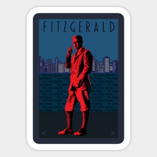Francis Scott Fitzgerald - Tender is the Night Sticker